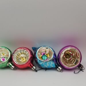 Vintage Shiny Brite Christmas Ornaments.